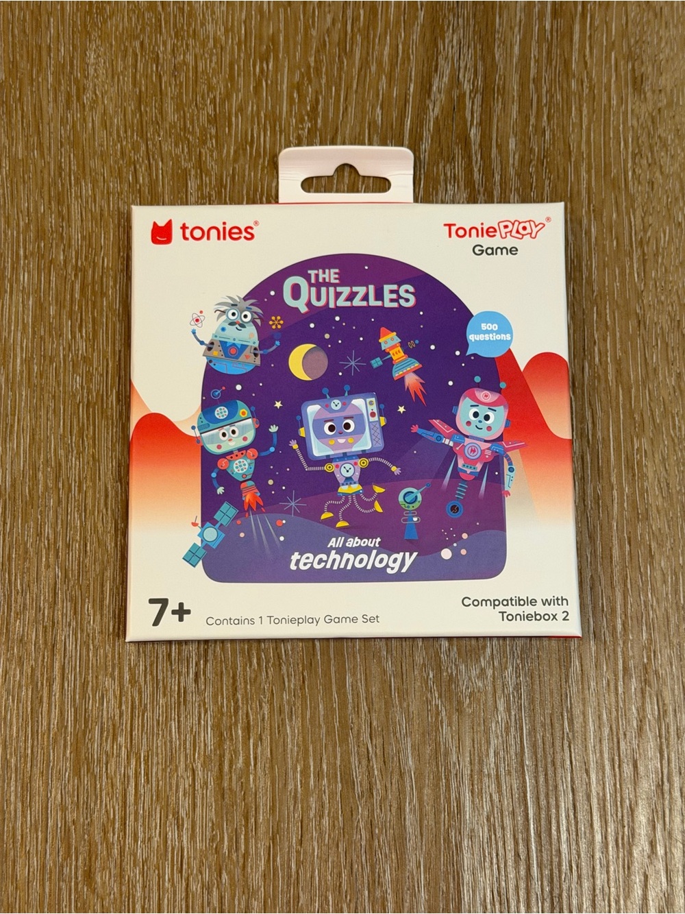 Tonies The Quizzles All About Technology Kids Game - Purple & White